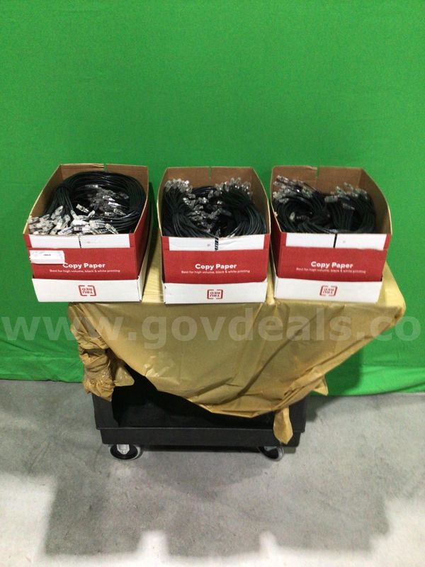Lot of Approximate (483) Ethernet Cables