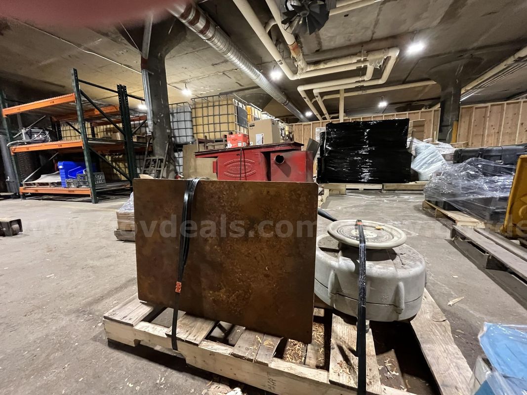 Marsh Stencil Machine with Cart