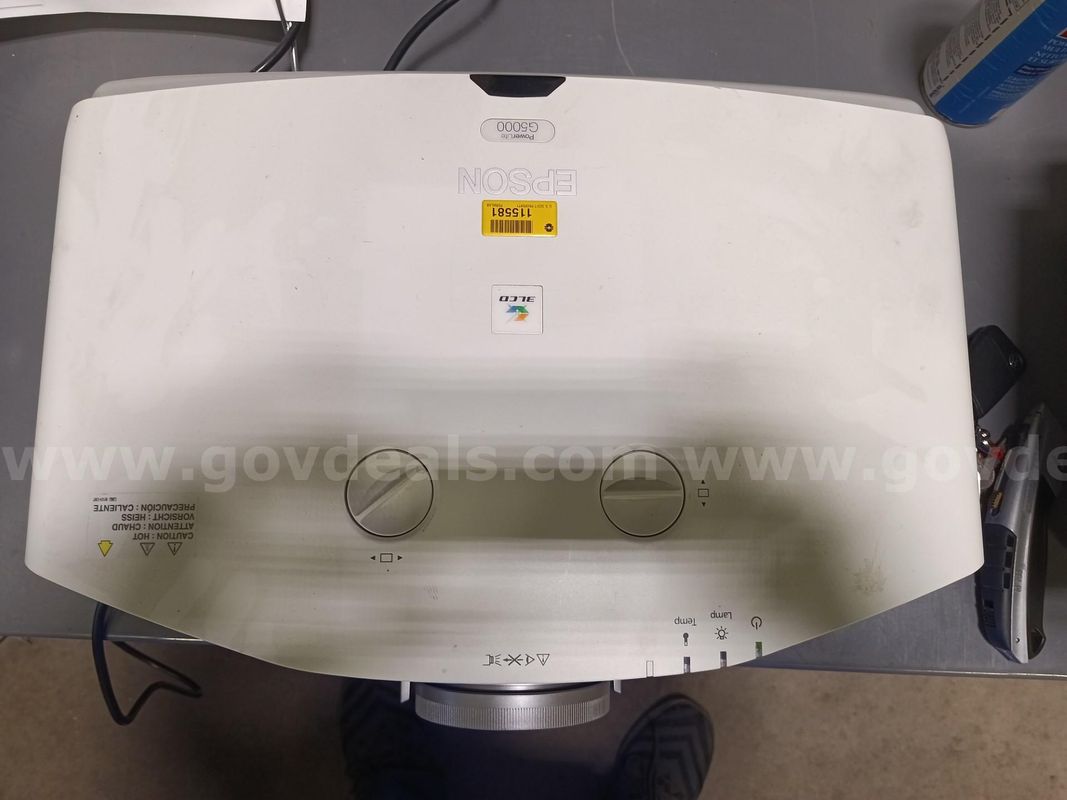 Epson G-5000 Multimedia Projector Used Good Condition