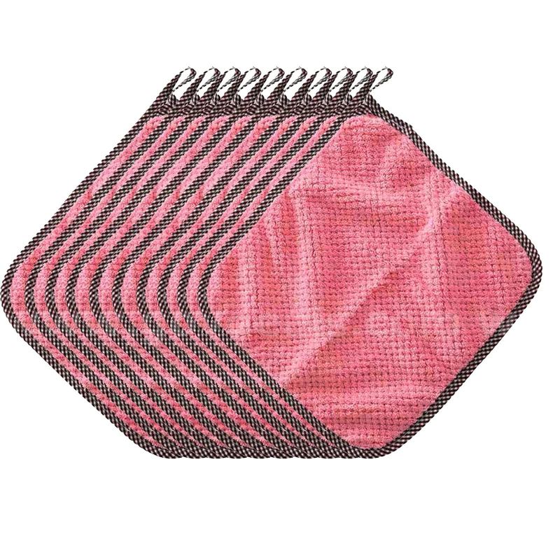 Brand New - Lot of 50 Cleaning Cloths Kitchen Towels Microfiber Washcloths Reusable Dishtowels - Shipping Available
