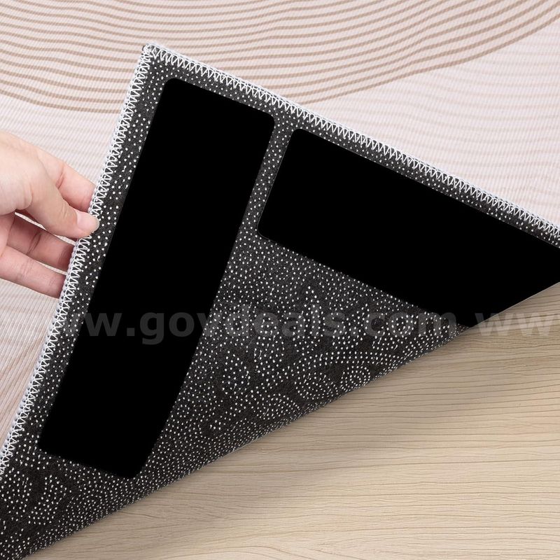 Brand New - 8PCS Rug Tape, Double Sided Non Slip Rug Gripper for Hardwood Floors, (Rectangular) - Shipping Available