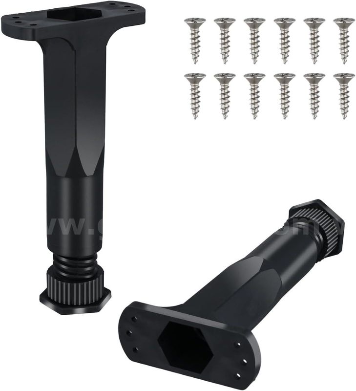 Brand New - 2pcs Bed Frame Support Legs, 7.09"-13.39" Adjustable - Shipping Available