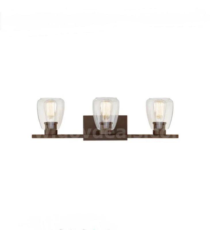 Brand New - Millennium Lighting 3 Light 25" Wide Vanity Light with Clear
