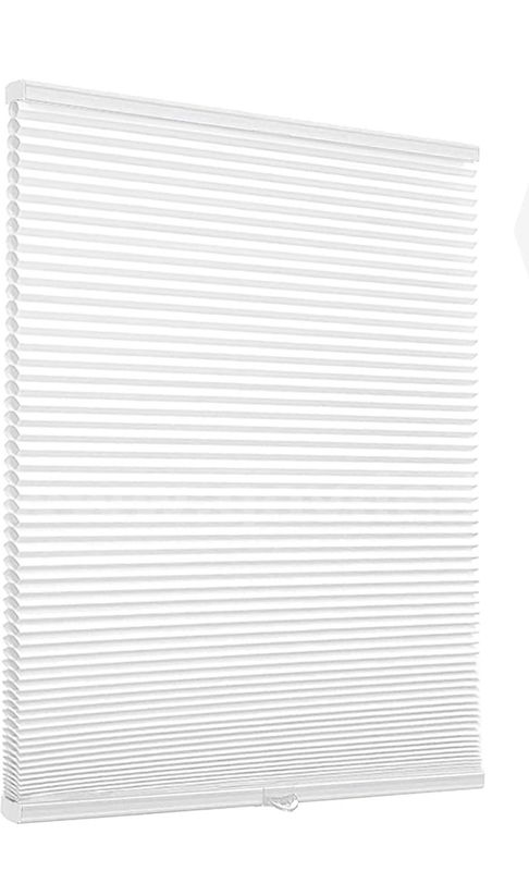 Brand New - Flamax Custom Color-Matched Top Down Bottom Up Cellular Shades, Privacy Light Filtering Cordless