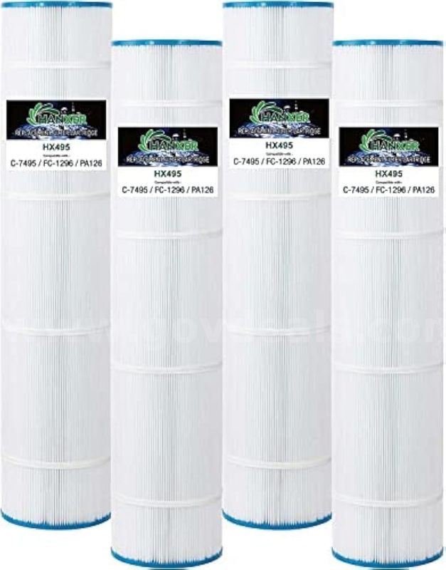 Brand New - Lot of 4 HANXER C-7495 Pool and Spa Filter Cartridge Replacement - Shipping Available