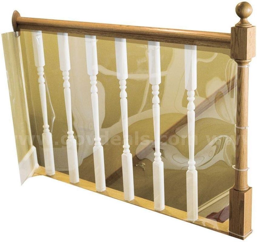Brand New - Cardinal Gates Banister Shield for Pets, 15' Roll Clear - Shipping Available