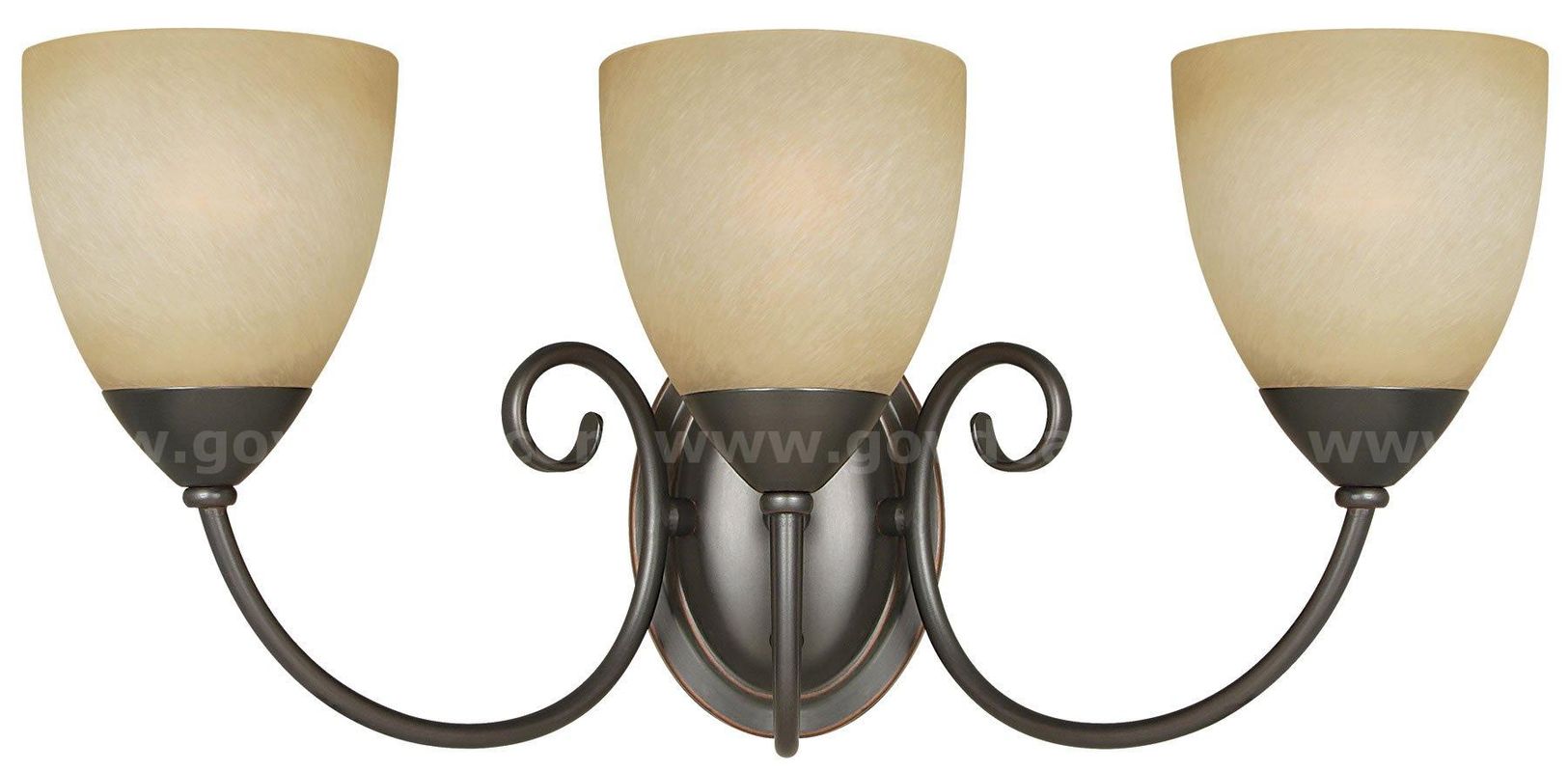 Brand New - Hardware House 543850 Berkshire Bath/Wall Lighting Fixture, Classic Bronze - Shipping Available