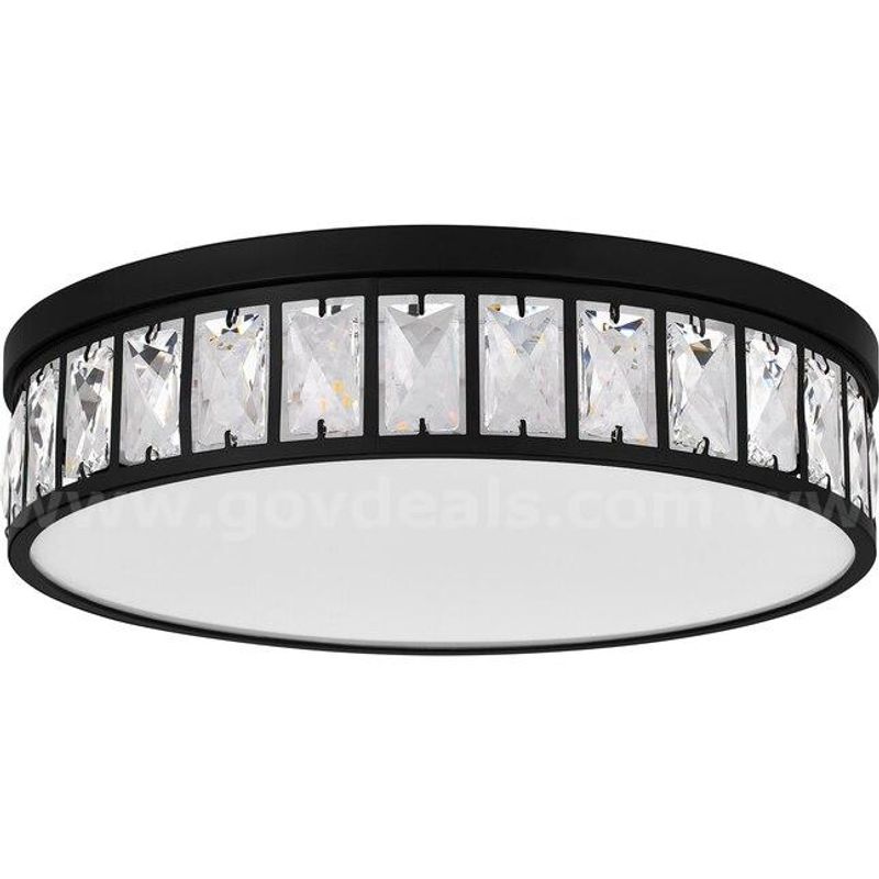 Brand New - Matte Black Integrated LED Flush Mount - Shipping Available