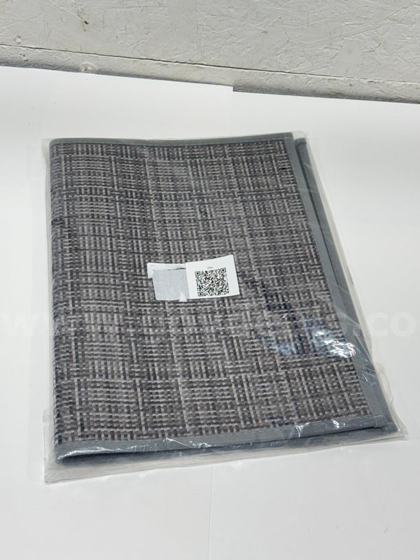 Brand New - 16"x24" Bathroom Runner, Gray Non Slip Long Bath Mat - Shipping Available