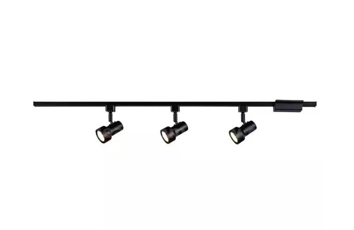 Brand New - 4 ft. 3-Light Mini Step Black Integrated LED Linear Track Lighting Kit - Shipping Available
