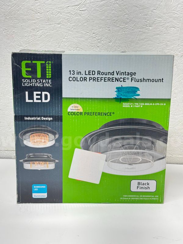 Brand New - 13 in. LED Round Flushmount - Shipping Available