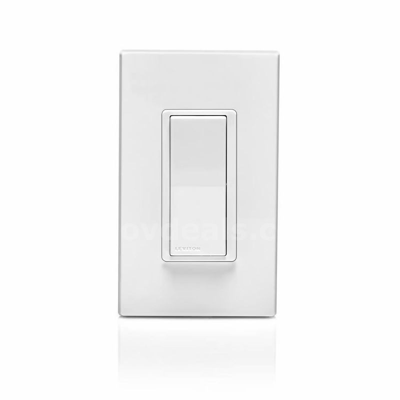 Brand New - Leviton 120-Volt Decora Digital Coordinating Switch Remote, White DD0SR-10 - Shipping Available