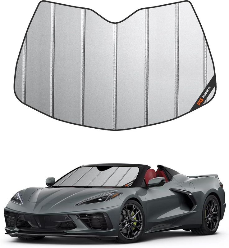 Brand New - Windshield Sun Shade for Chevrolet Corvette C8 2020-2025 - Shipping Available