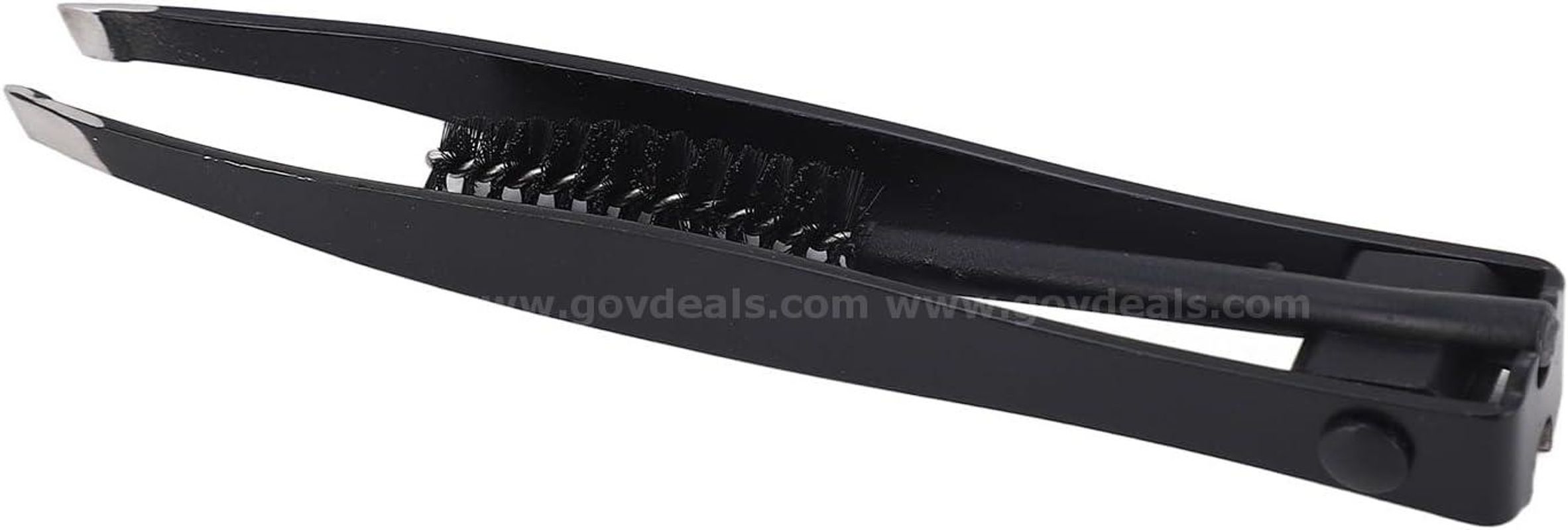 Brand New - Lot of 48 Westlake Art Double Sided Eyebrow Eyelash Tweezers - Black- Shipping Available
