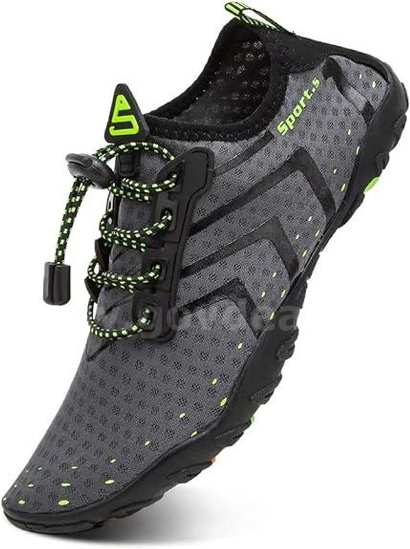 Brand New - Swim Shoes Outdoor Beach Barefoot Quick-Dry, 927Grey, 36EU - Shipping Available