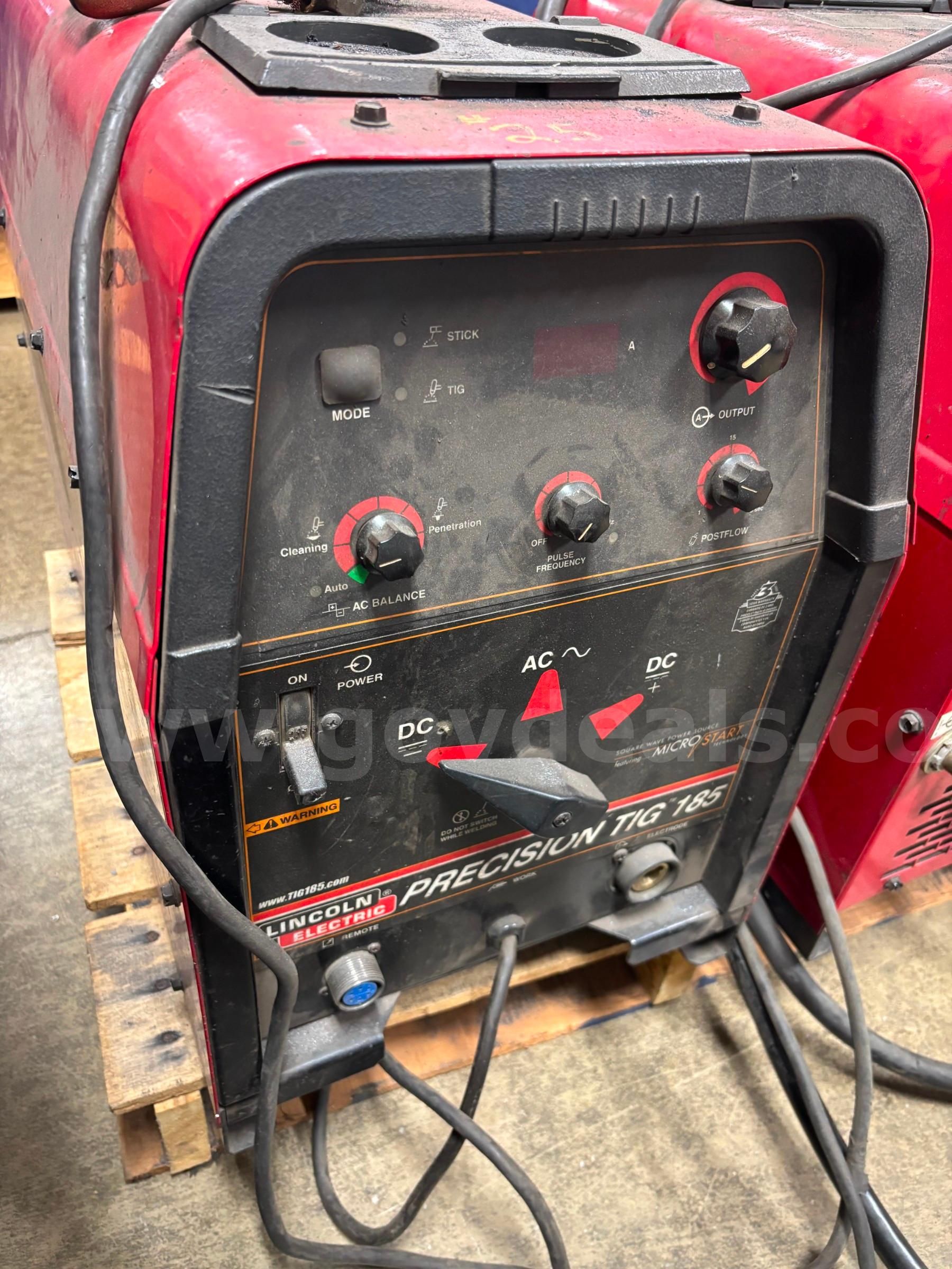 Lincoln Precision Tig 185 Welder