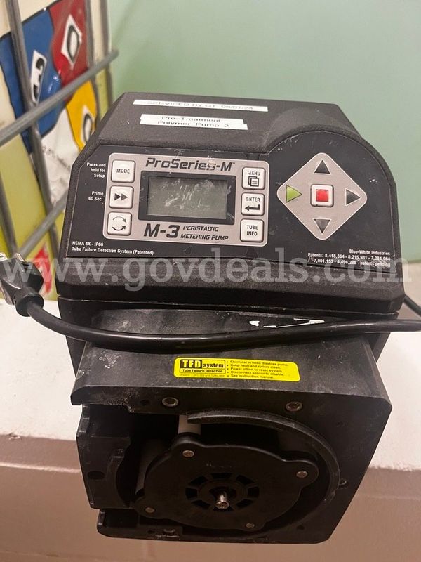 Chemical Peristaltic Dosing Pump