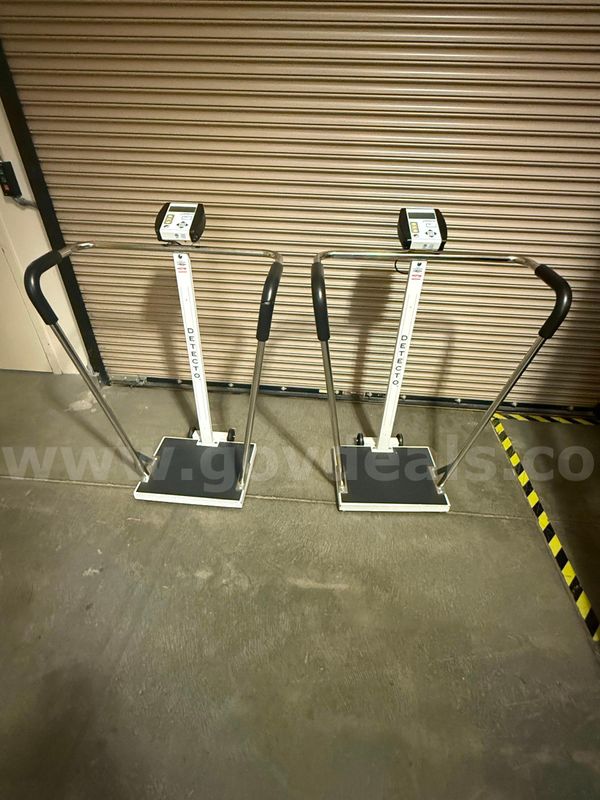 Lot of 3 Detecto Scales