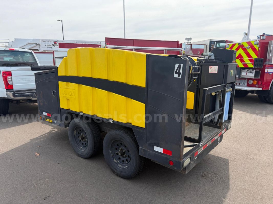 2012 Landa Ecos - 7000 Pressure Power Washer Trailer