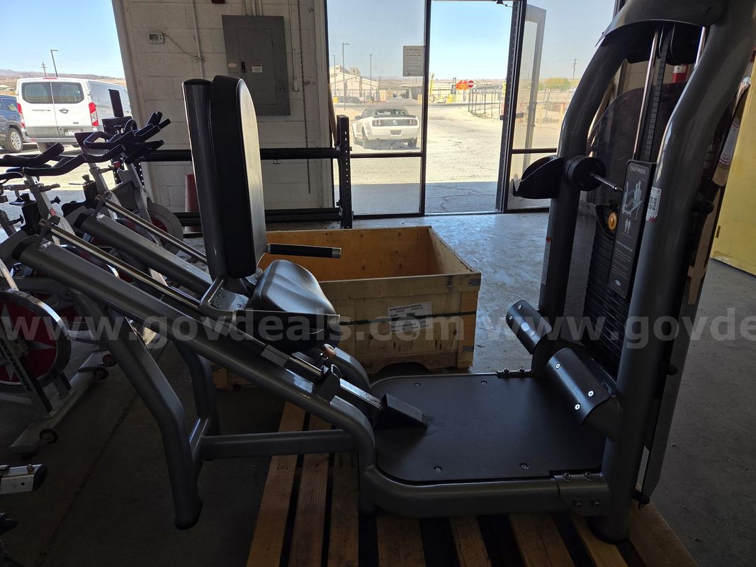 Lot of (3) Fitness Equipment to include Leg Calf Machines and Back Extension