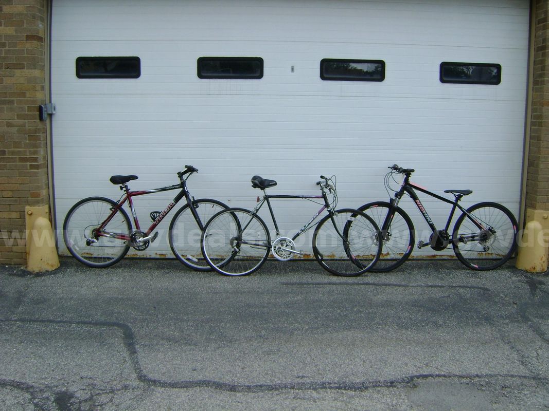 One Lot of used bicycles
