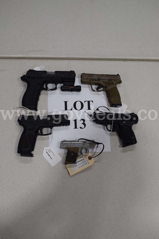 5 Handguns - Lot 13