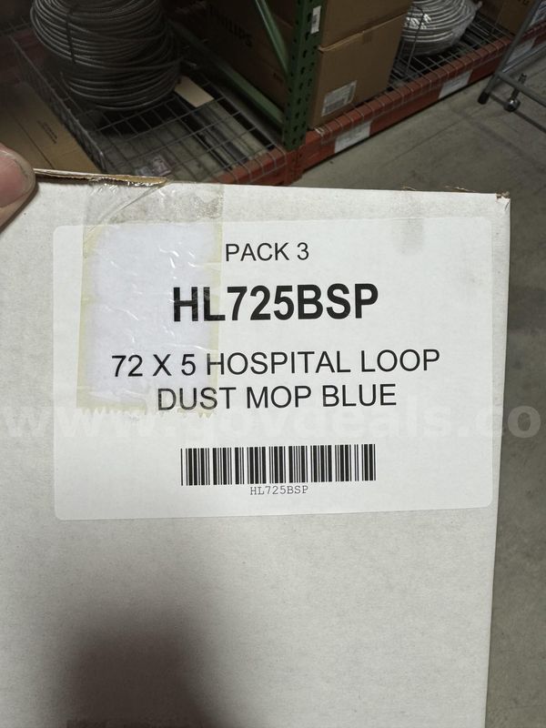 72"x5" Hospital Loop Dust Mops