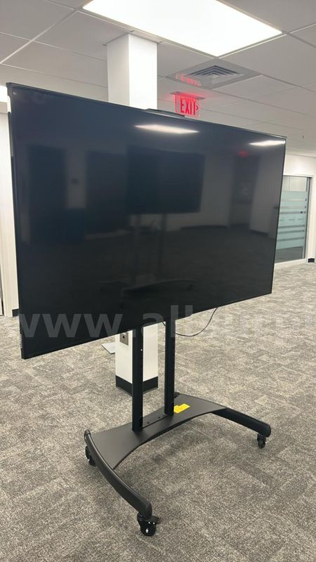 Aquos by Sharp,80?inch commercial?class Full HD (1080p) LED Smart TV on rolling stand