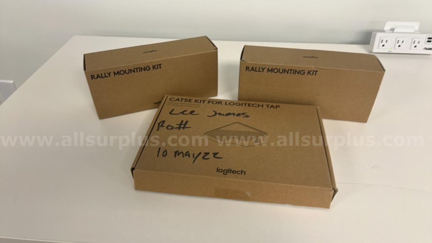 3 pcs., Cat5E Kit for Logitech Tap, Mounting Kits