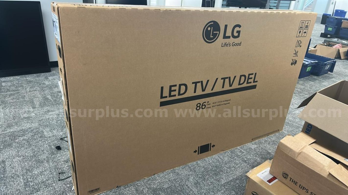 LG 86" 4K UHD interactive commercial display