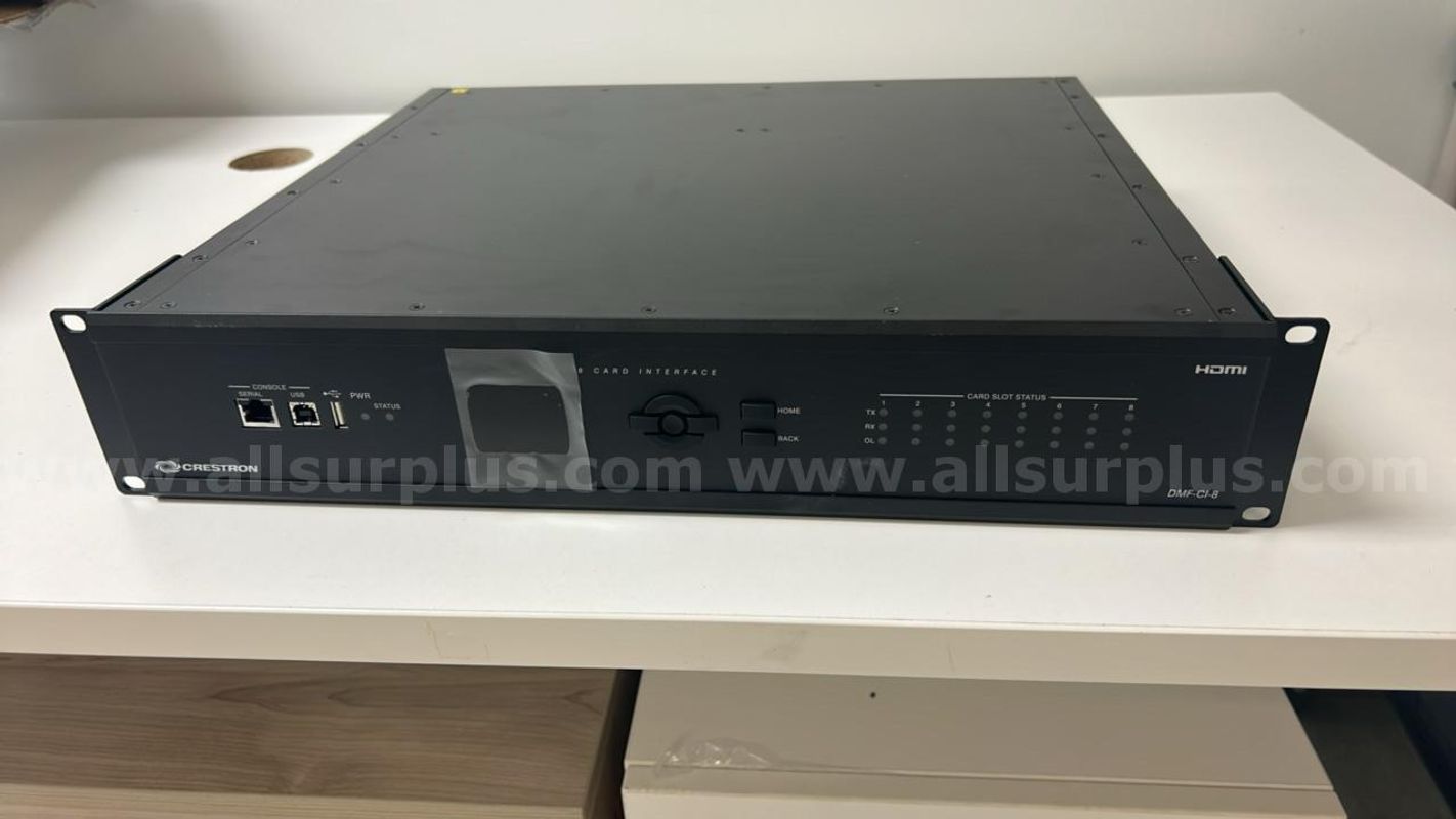 Crestron 8 Card Interface