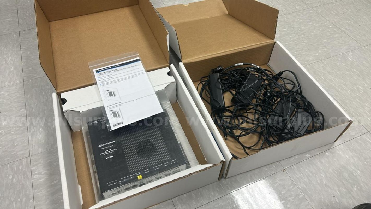 2 pcs Crestron HDR Network Endpoint AV Encoder DM-NVX-350