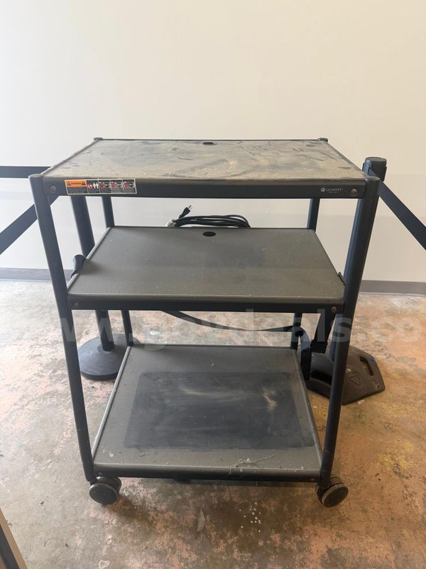 Rolling Classroom TV Cart