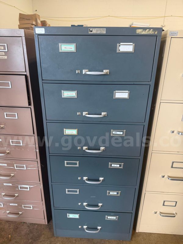 LOT of 4 Office Cabinenets