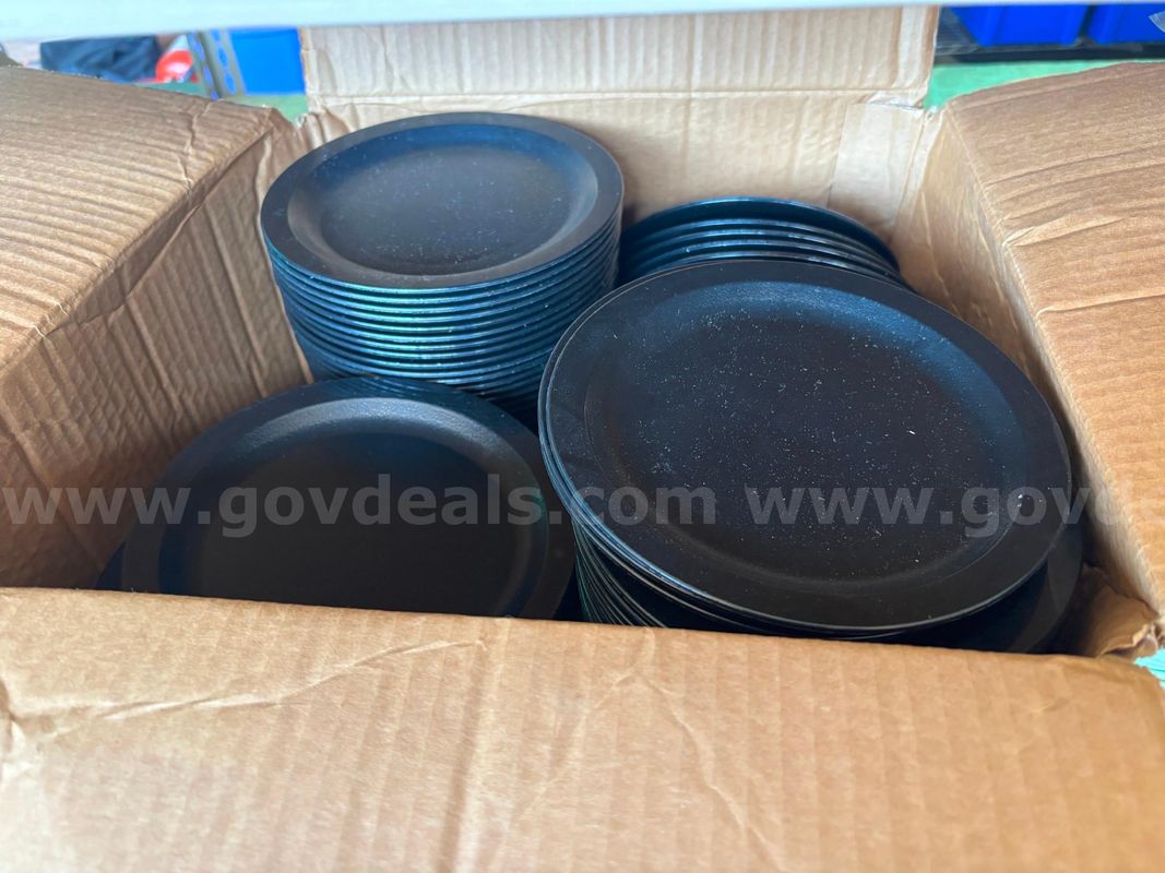 Lot of Plastic Plates and a few small Bowls