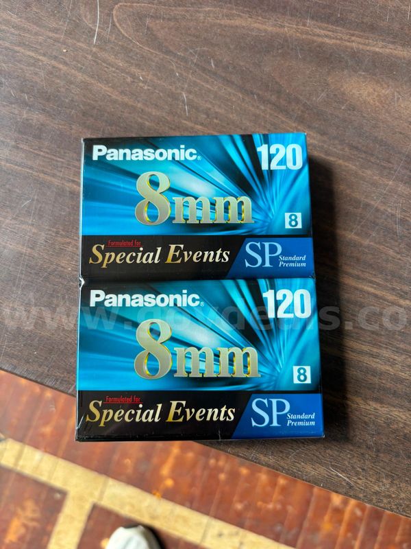 Lot of 8mm Video Cassettes