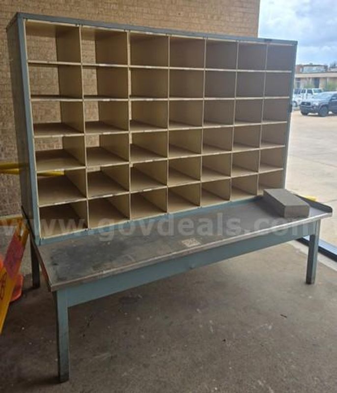 Metal Case with 42 bins - Anadarko, OK