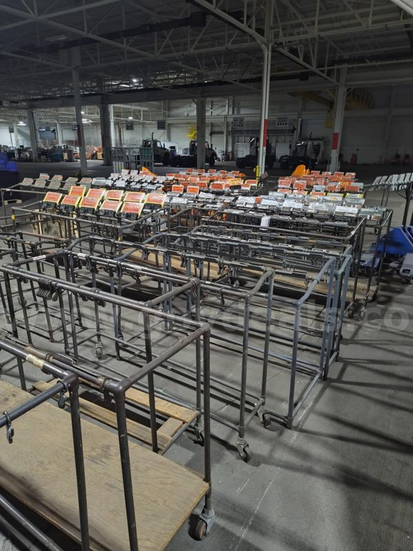 LOT of Approx. 35 Sack Racks/Metal Racks
