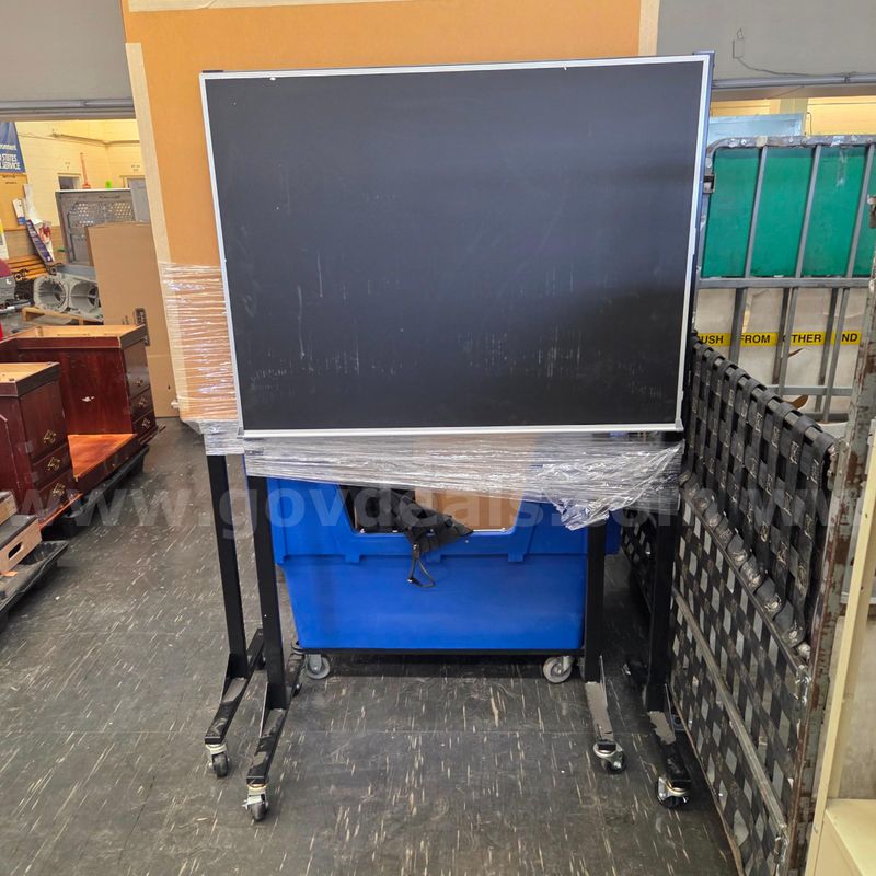 Rolling chalk boards x 2