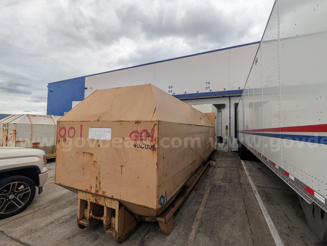 Roll-off Trash Compactor Container
