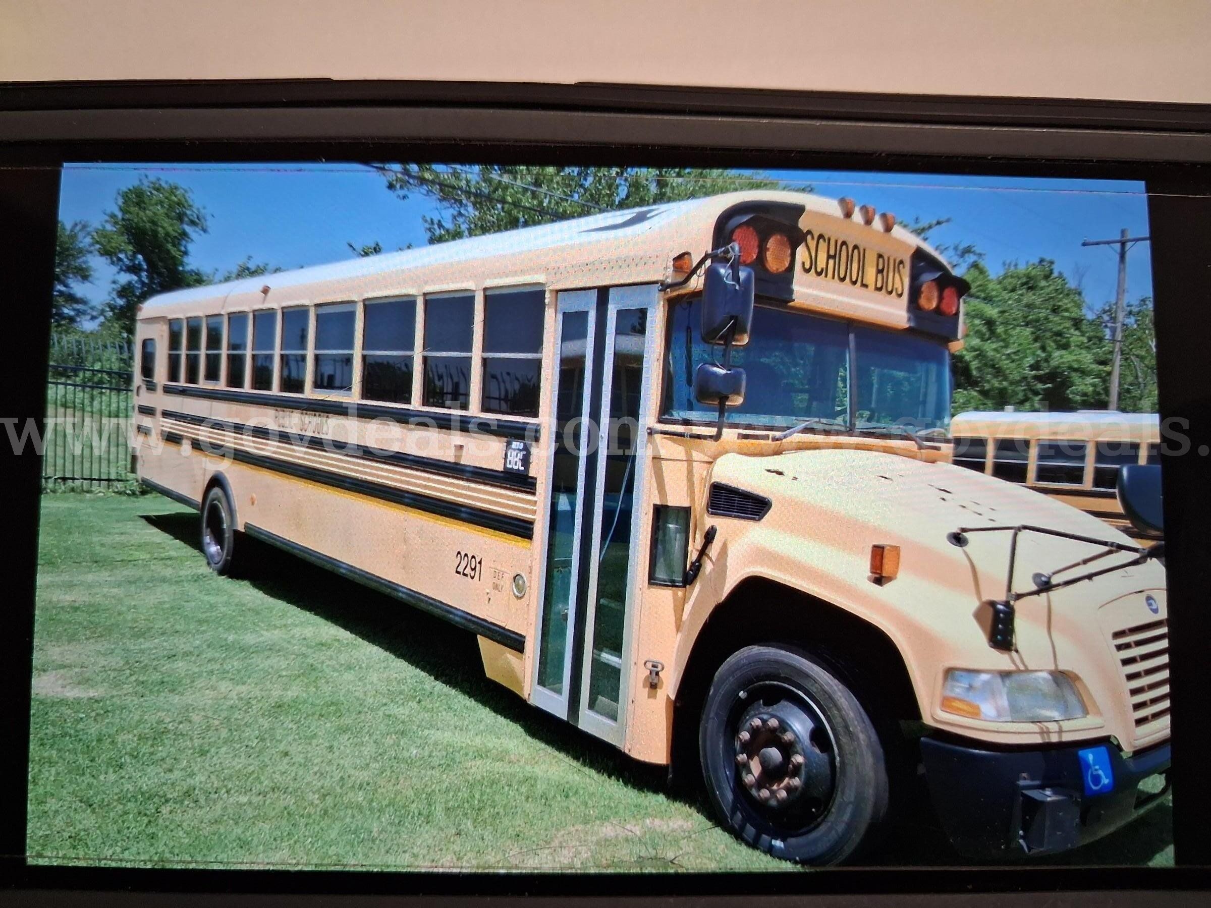 2012 Bluebird Conversion Bus