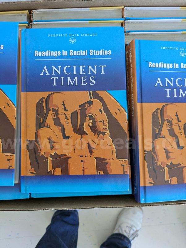 Lot of 'Readings in Social Studies - Ancient Times'