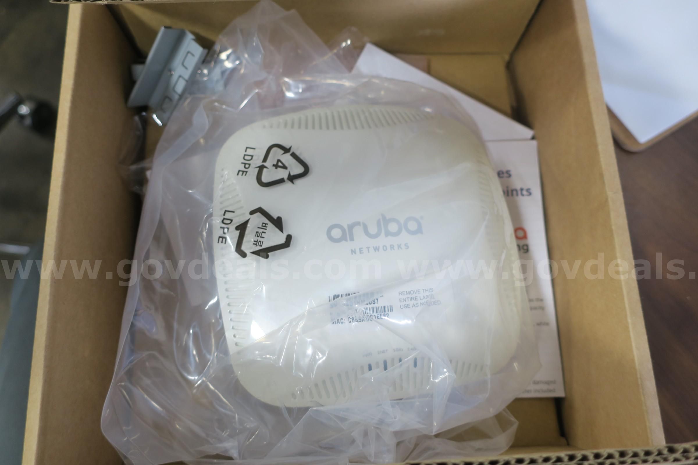 Lot Of (7) Aruba Tri Radio 630 Series Acces Points Model: Apin0205- New In Box!