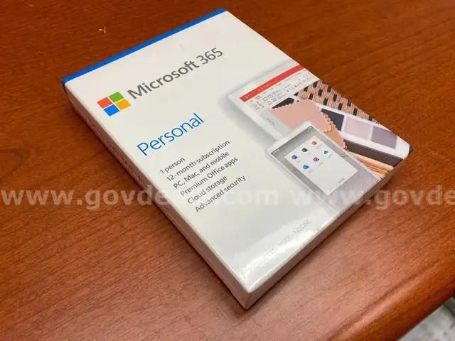 Lot of 8:  Microsoft 365 - 1-year Subscriptions - each is NEW IN RETAIL BOX