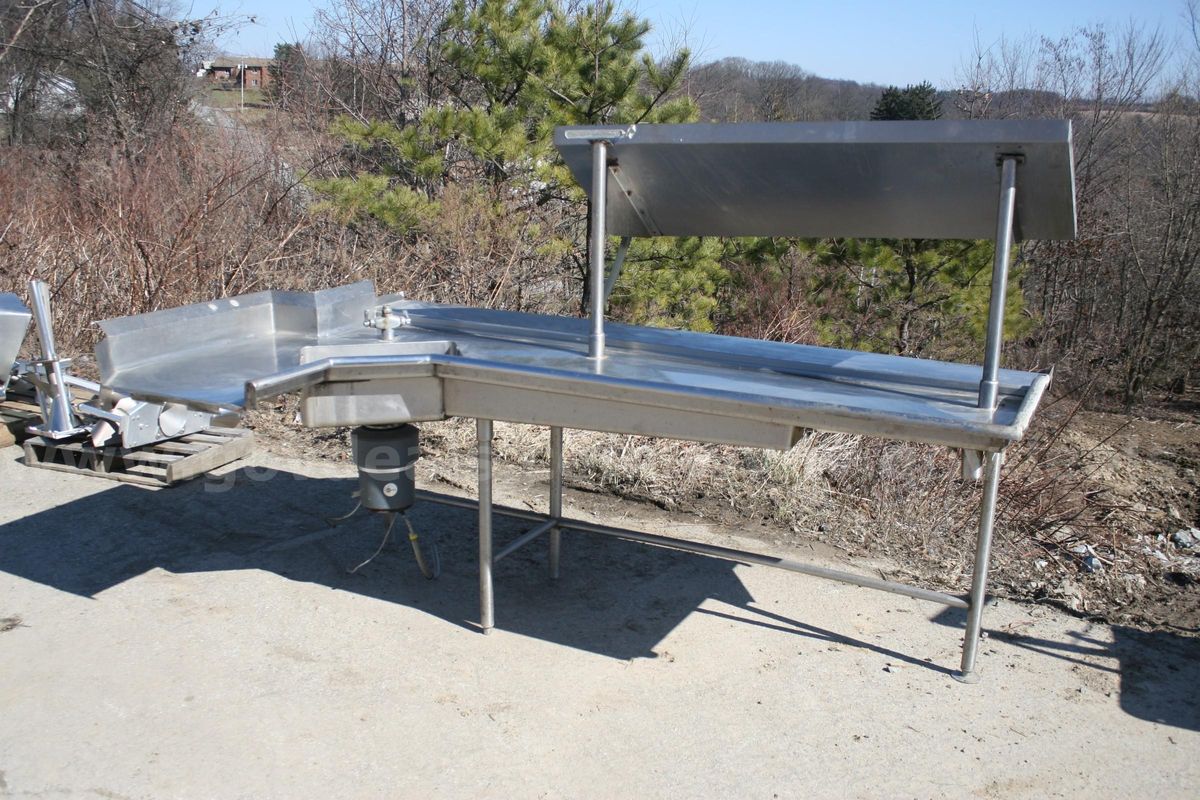 Industrial Stainless Steel Sink 11ft x 5ft