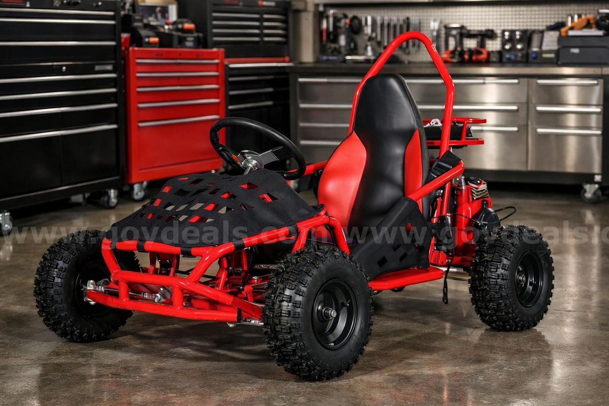 Free Shipping - 2025 NEW 49cc Gas Go Kart New in Crate