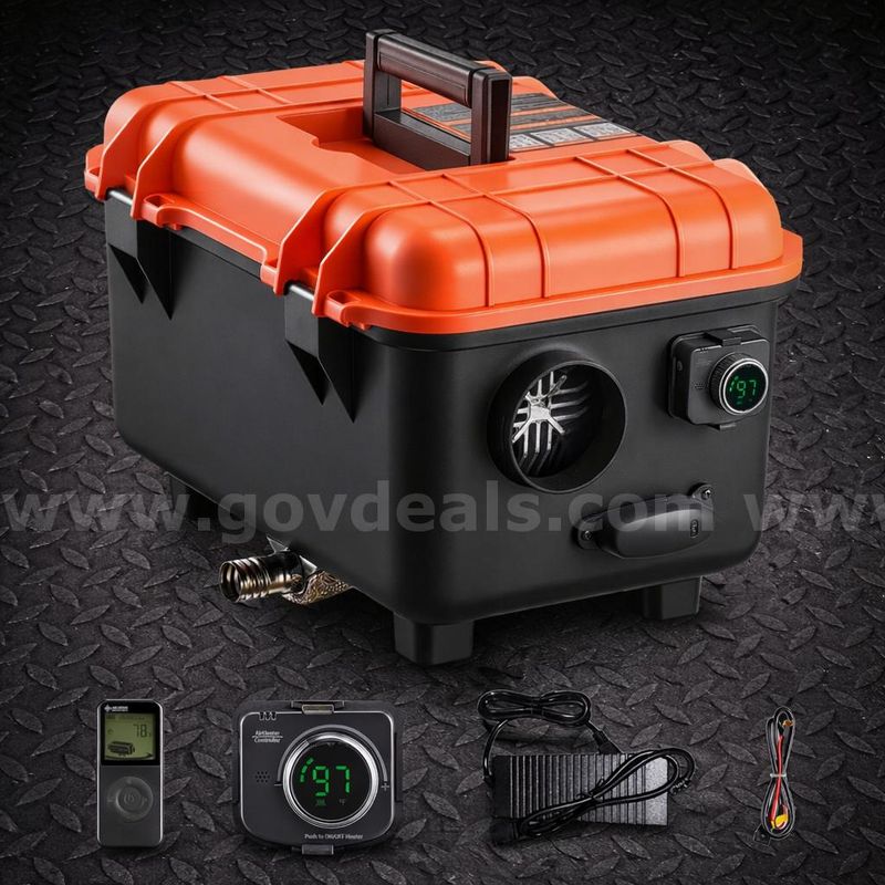 Free Shipping - NEW 8KW Portable Diesel Air Heater 12V/24V Toolbox Style with Remote