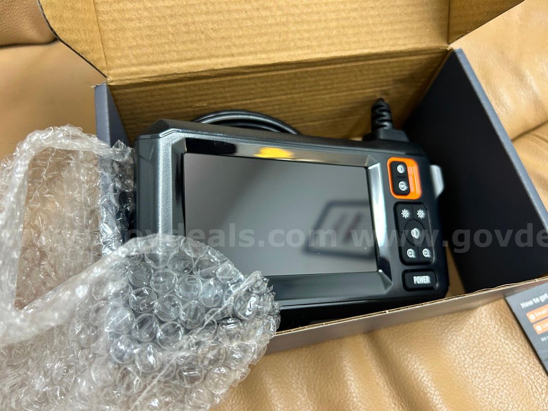 FREE SHIPPING Endoscope Micro Camera with Light, Inspection Borescope w 4.3" IPS Screen, 1920P HD with 8 LED Lights,