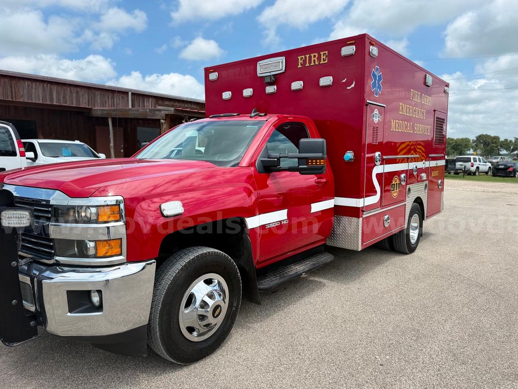 2018 Chevrolet Silverado 3500HD Ambulance
