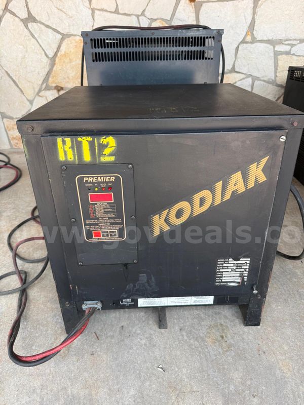 Kodiak 24V Industrial Forklift Battery Charger - 105A - 600Ah - Single Phase